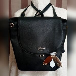 Guess 1982 Foldover Backpack purse